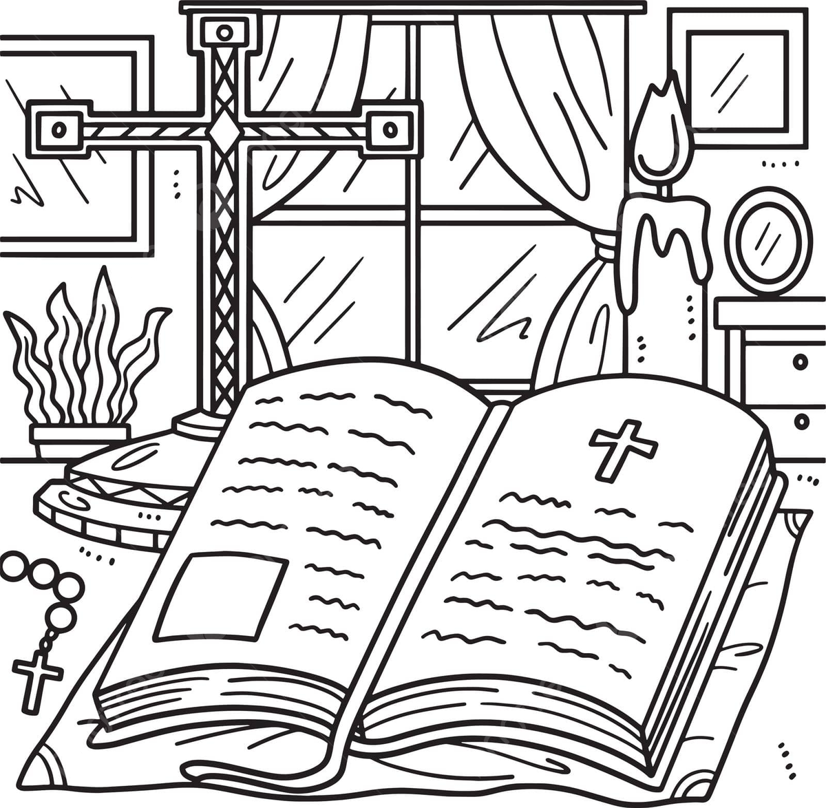 Christian holy bible coloring page for kids background jesus graphic vector jesus drawing ring drawing kid drawing png and vector with transparent background for free download
