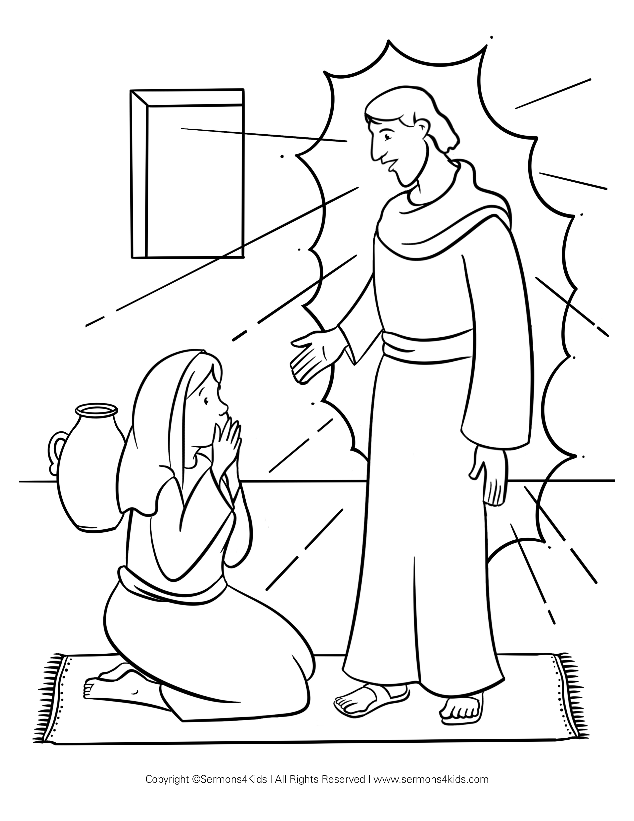 Ãngel y marãa sermones para niãos del sermons