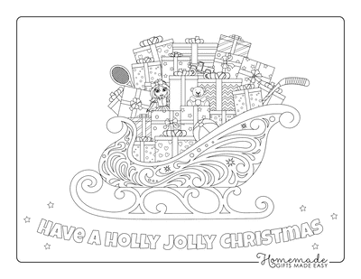 Free printable christmas coloring pages for adults