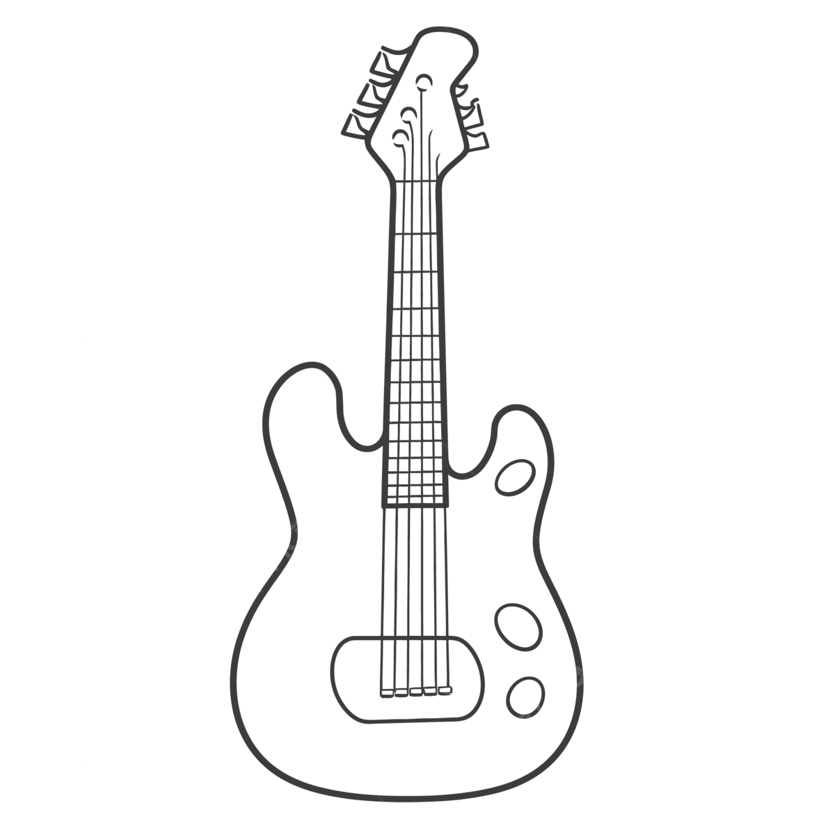 Coloring pages guitar cool outline sketch drawing vector guitar drawing wing drawing cool drawing png and vector with transparent background for free download