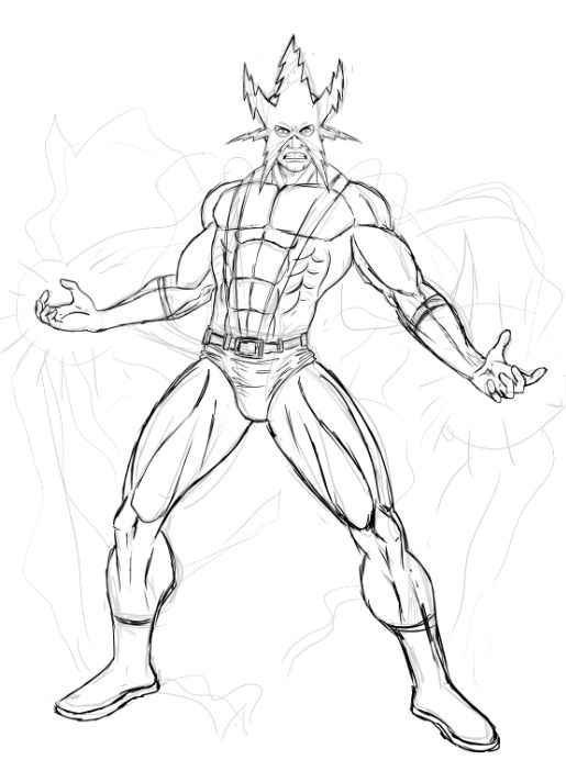 Electro sketch by ricardocabrera on
