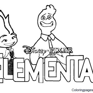 Elemental coloring pages printable for free download