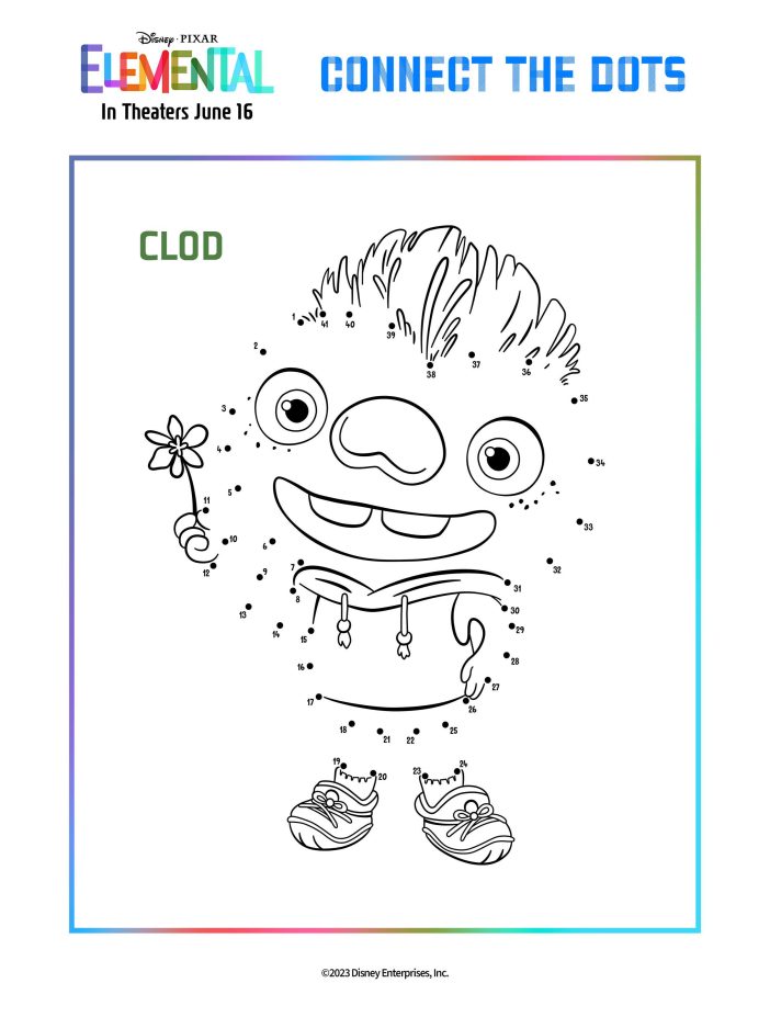 Elemental coloring pages and activity sheets