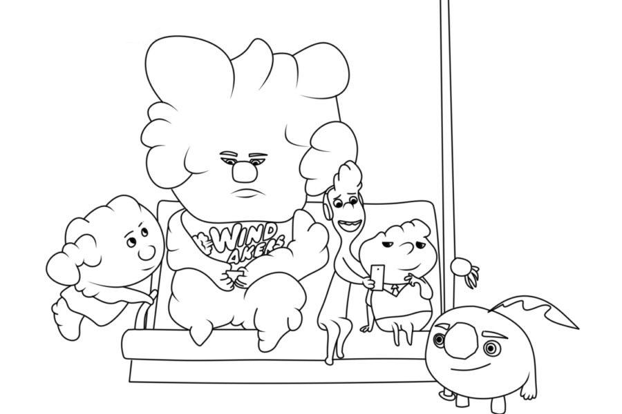 Elemental coloring pages by coloringpageswk on