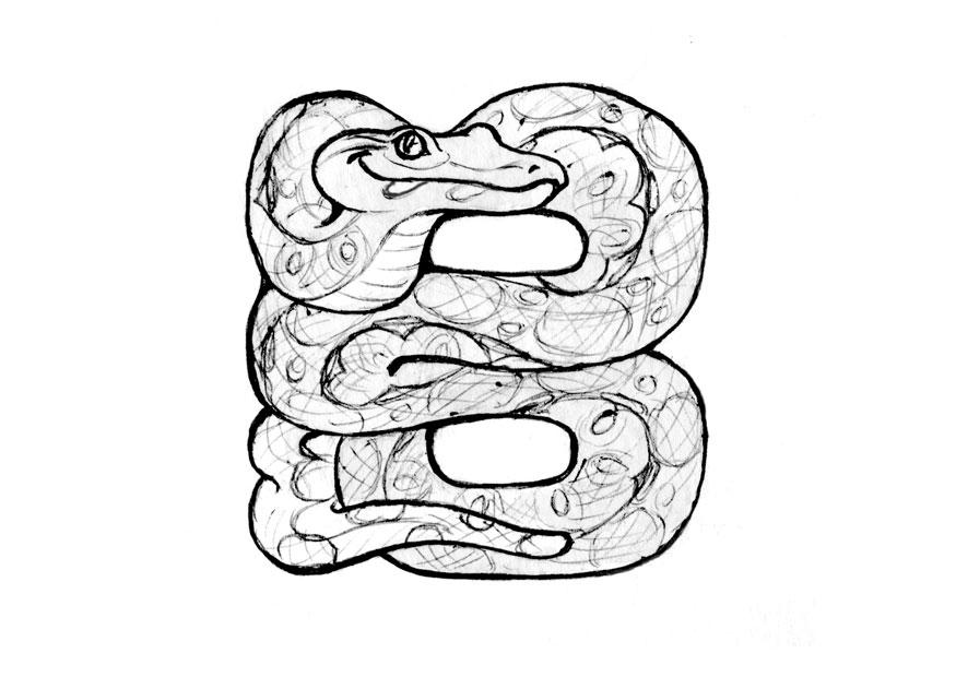 Coloring page b