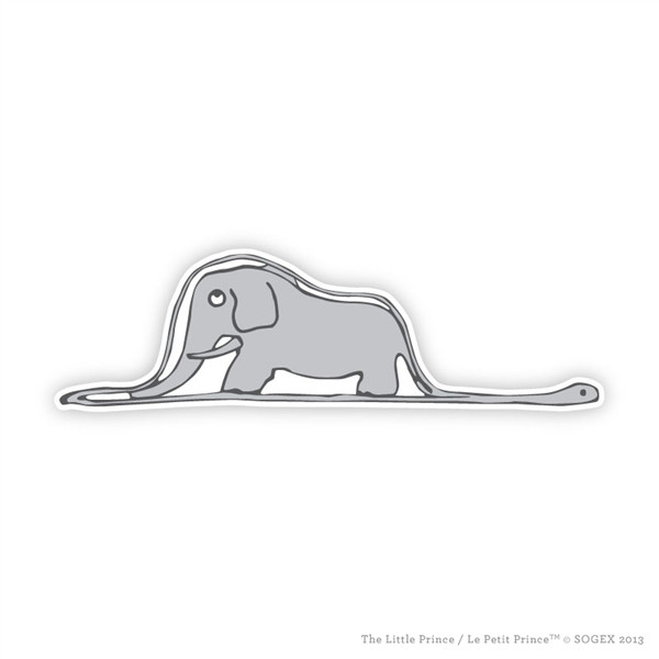 Le petit prince boa constrictor elephant