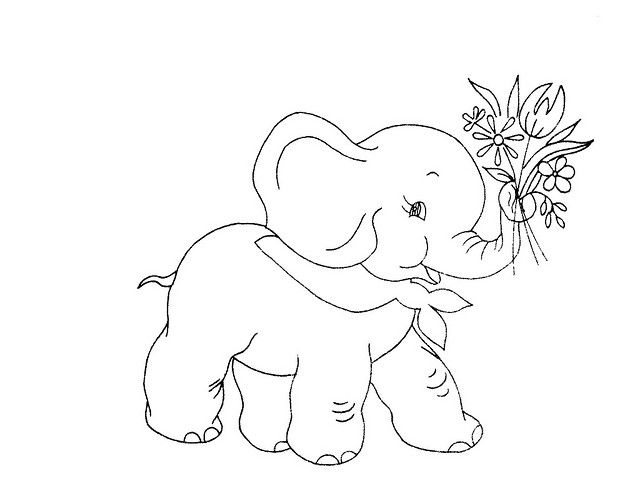 All sizes lw elephant via flickr embroidery patterns vintage redwork embroidery embroidery patterns