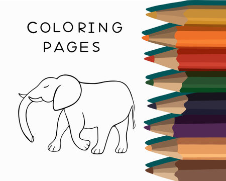 Coloring pages stock vector illustration and royalty free coloring pages clipart