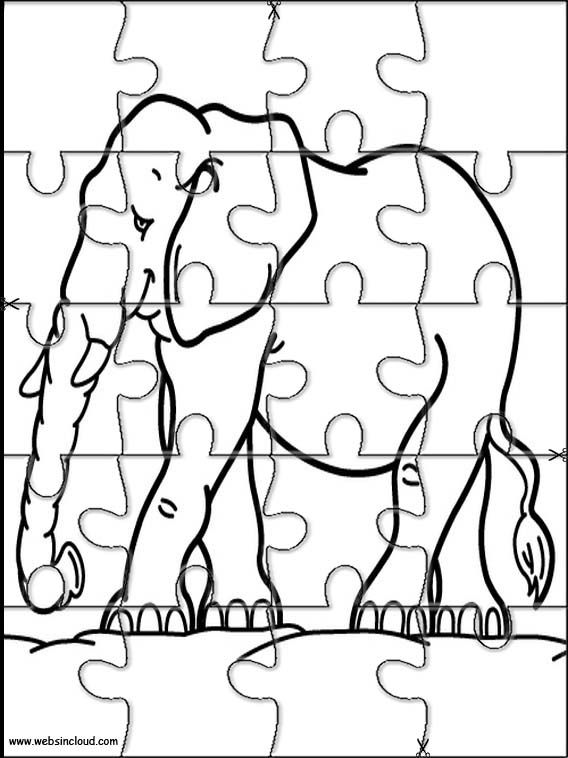 Printable jigsaw puzzles to cut out for kids animals coloring pages puzzle crafts puzzle piece crafts jigsaw puzzles for kids