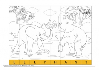 Elephant worksheets