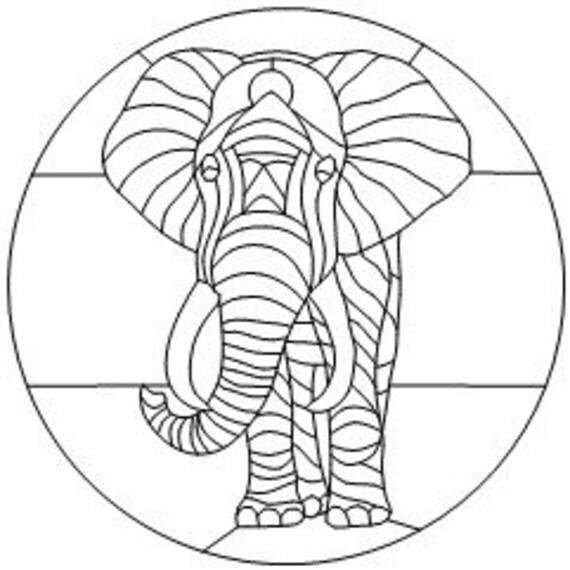 Rainbow elephant