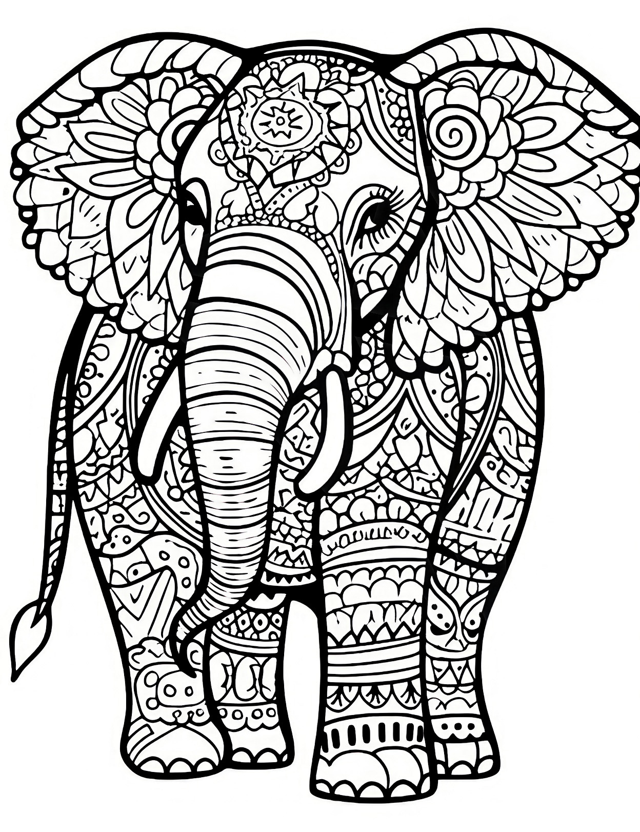 Mesmerizing mandala coloring pages for kids and adults