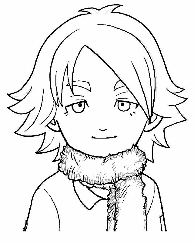 Free inazuma eleven drawing to download and color