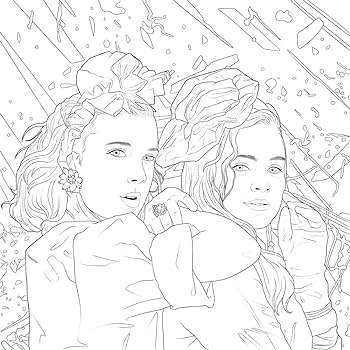 Stranger things the official coloring book netflix books