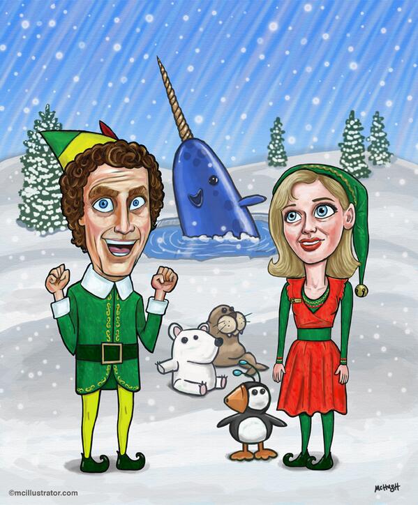 Jon favreau on x nice rt mcillustrator elf
