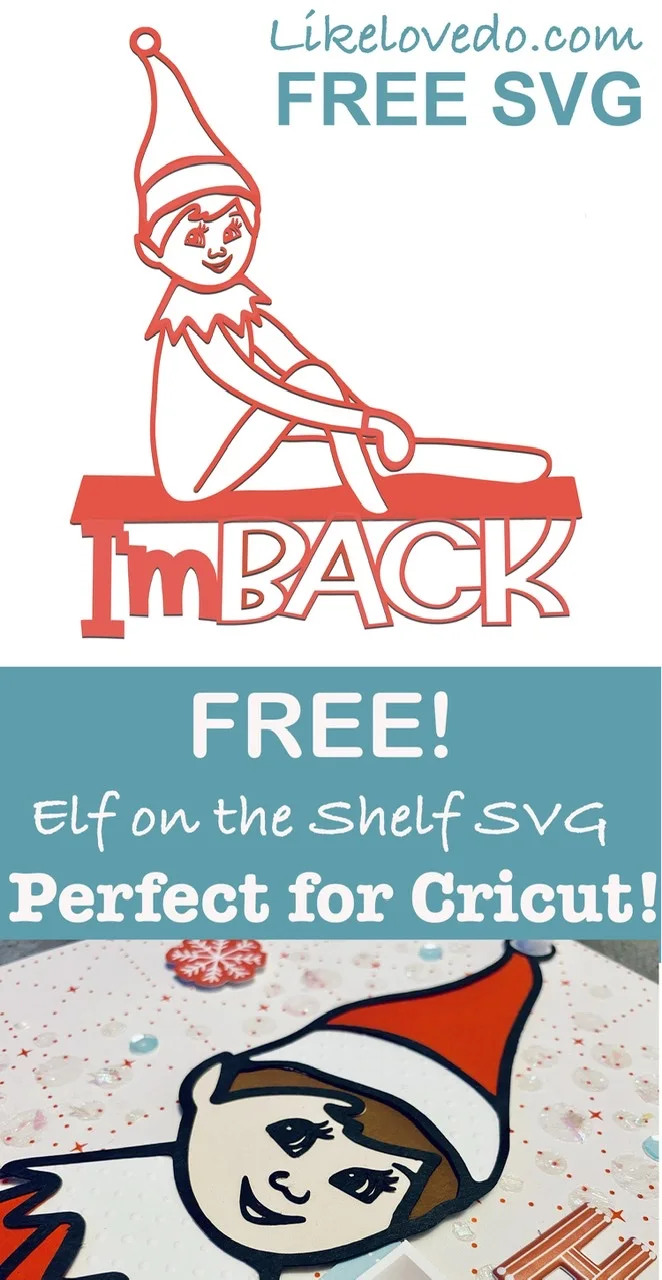 Free elf on the shelf svg