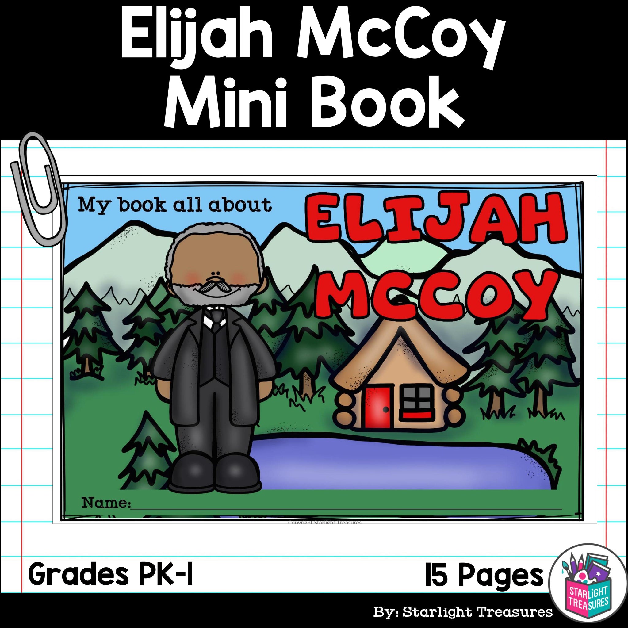 Elijah mccoy mini book for early readers inventors â starlight treasures llc