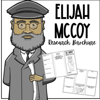 Elijah mccoy research brochure project centers and interactive notebooks