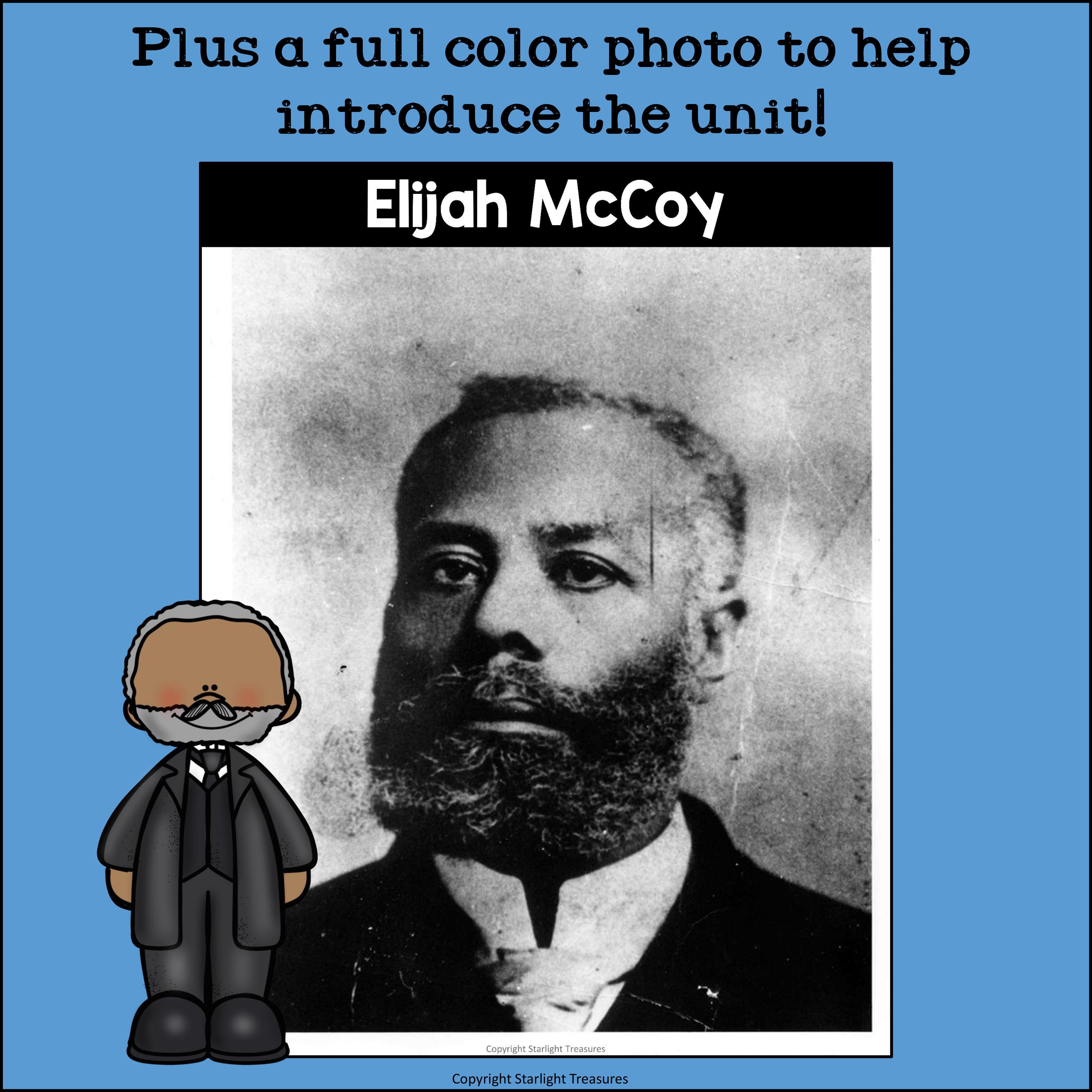 Elijah mccoy mini book for early readers