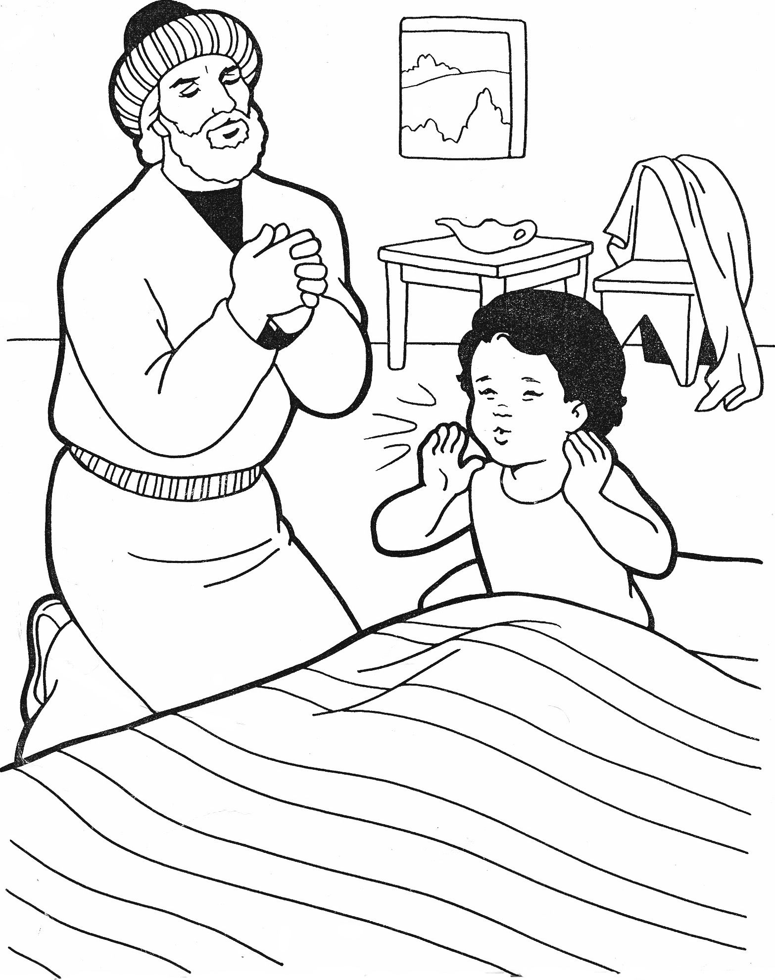 Pin en sunday school colouring