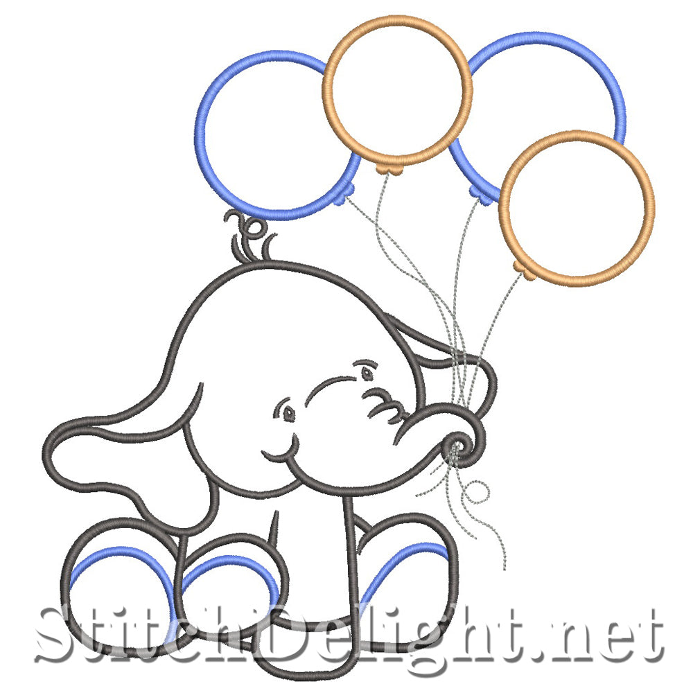 Sds ellie balloon applique