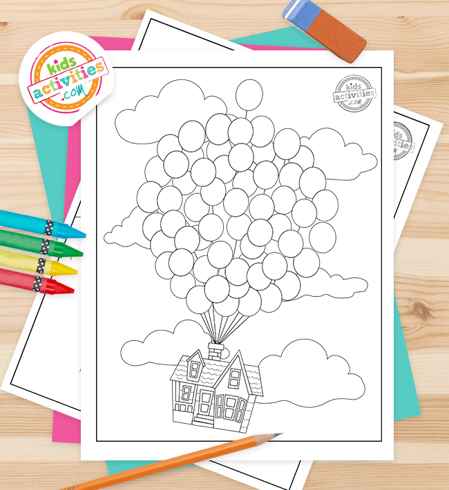 Free printable up coloring pages kids activities blog