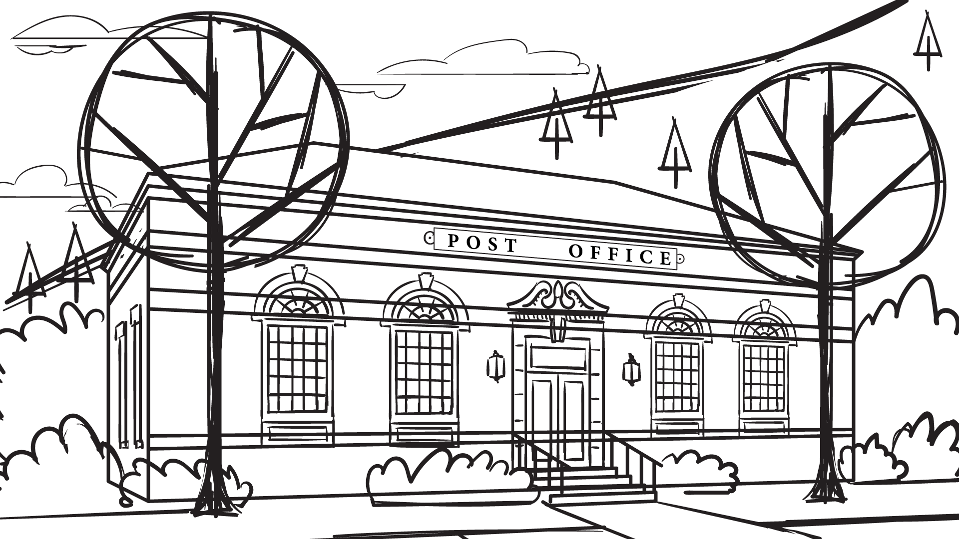 Post office holmesville â the lost land of yehey