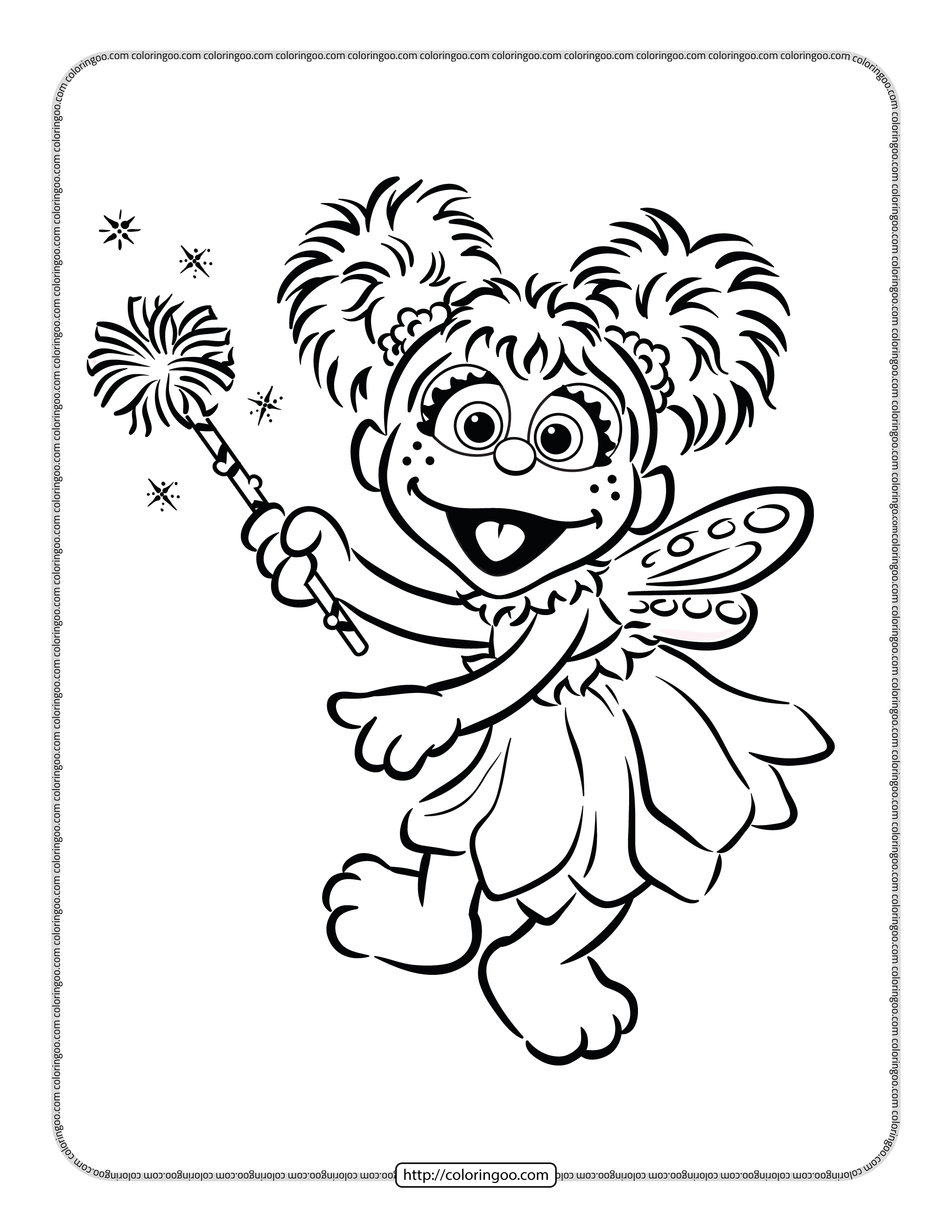 Sesame street abby cadabby coloring pages sesame street coloring pages coloring pages sesame street