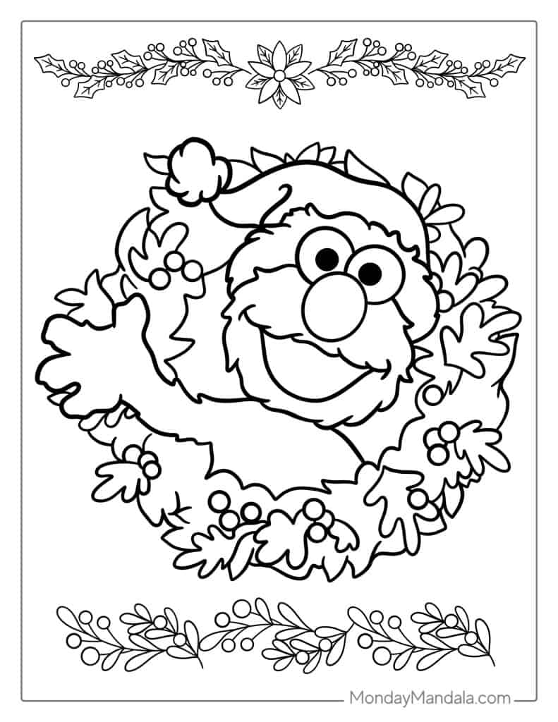 Elmo coloring pages free pdf printables
