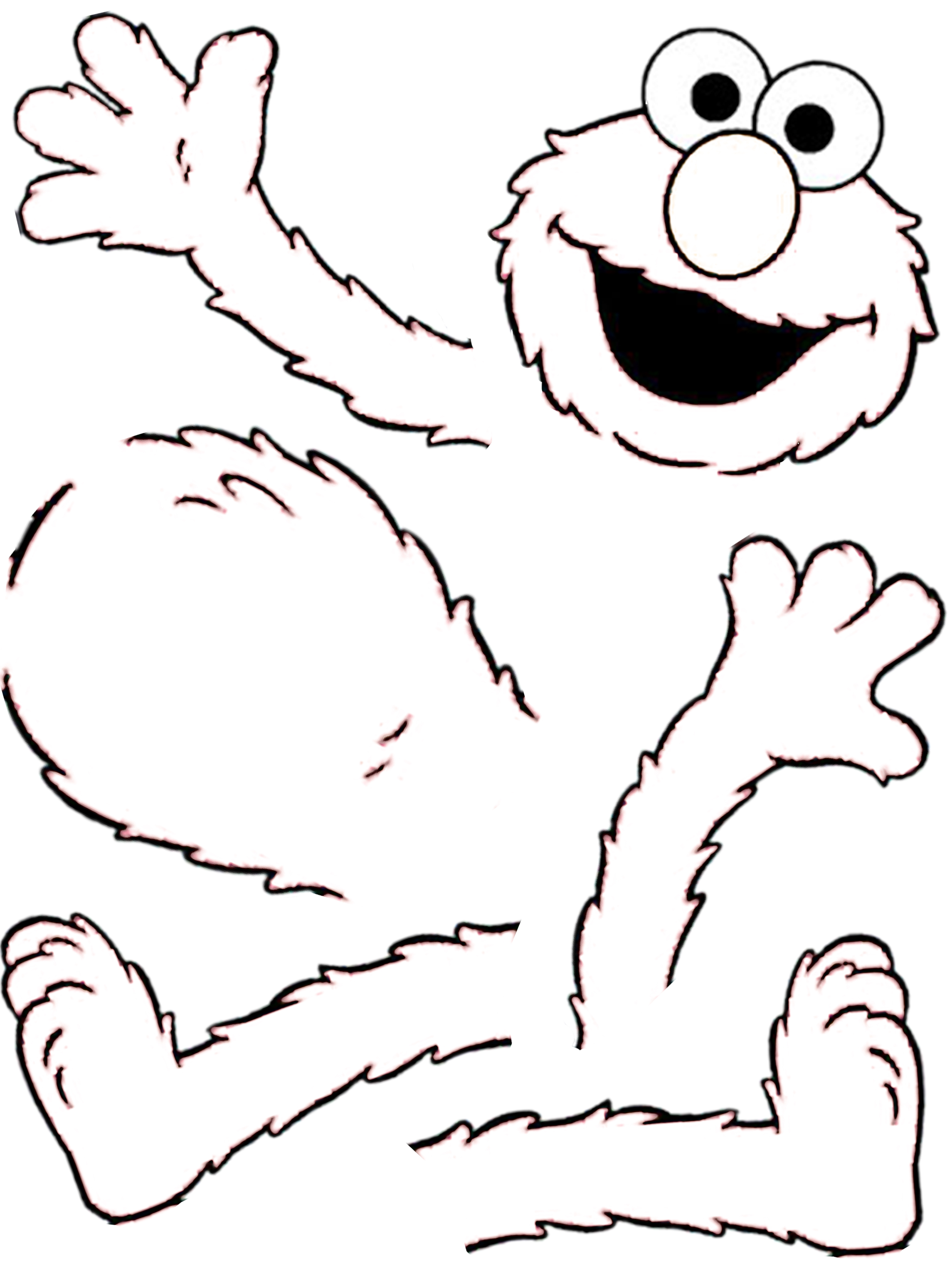 Elmo printables haath se by hand