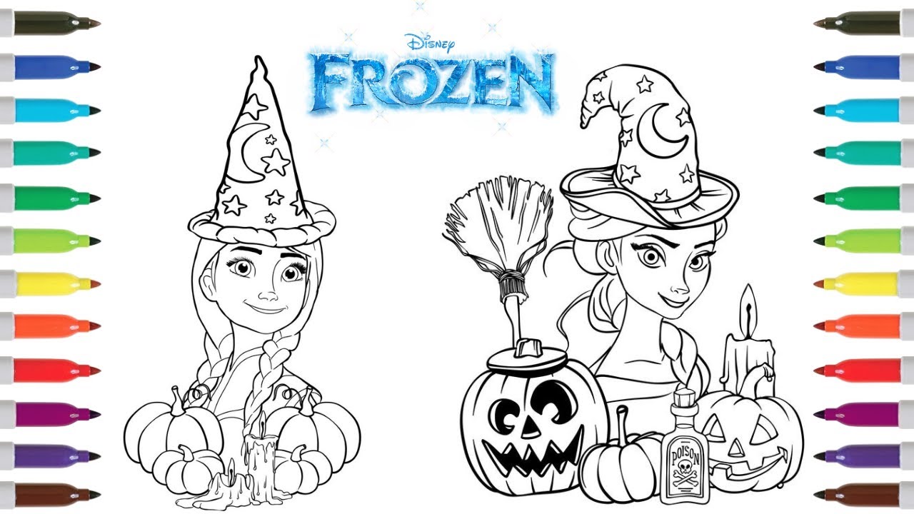 Disney princess anna elsa coloring book pages donnatellalunaarelektronomia ncs release