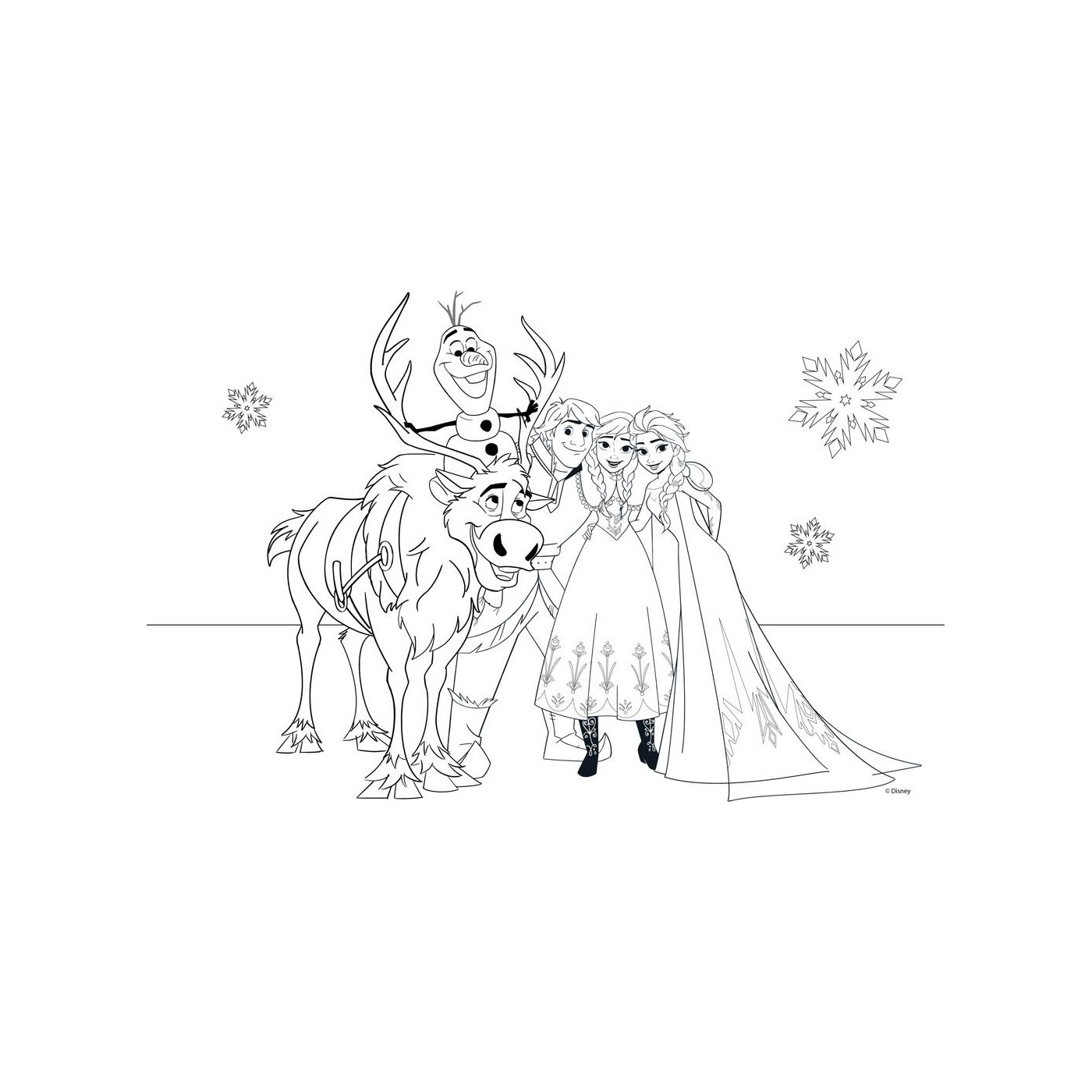 Diakakis imports disney frozen coloring book x cm sheets stickers