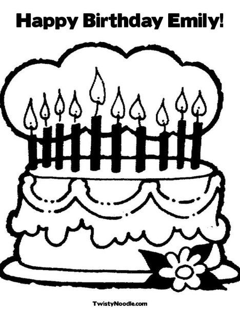 Happy birthday emily coloring page happy birthday grandpa happy birthday printable birthday coloring pages