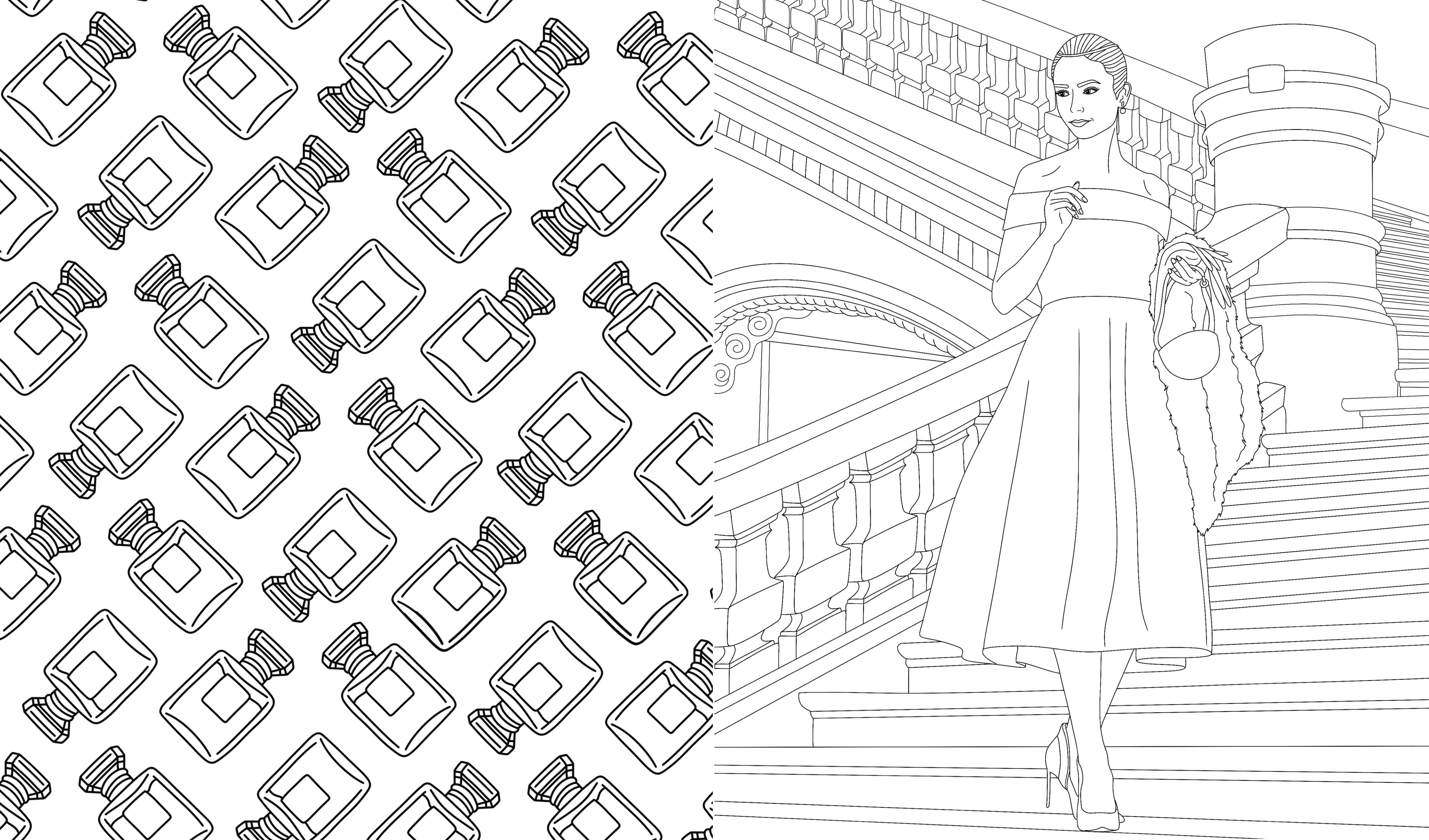 The unofficial emily in paris coloring book at a glance the group