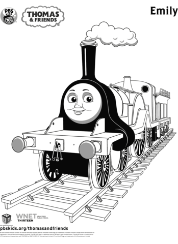 Emily from thomas friends coloring page train coloring pages thomas and friends coloring books