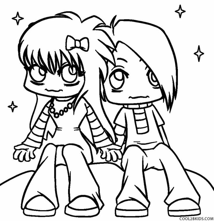 Printable emo coloring pages for ks coolbks love coloring pages coloring pages adult coloring pages