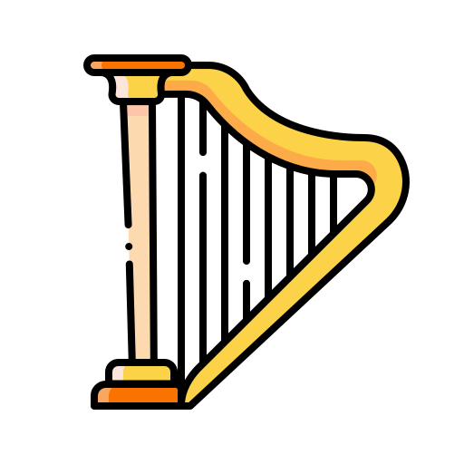 Harp bqlqn lineal color icon
