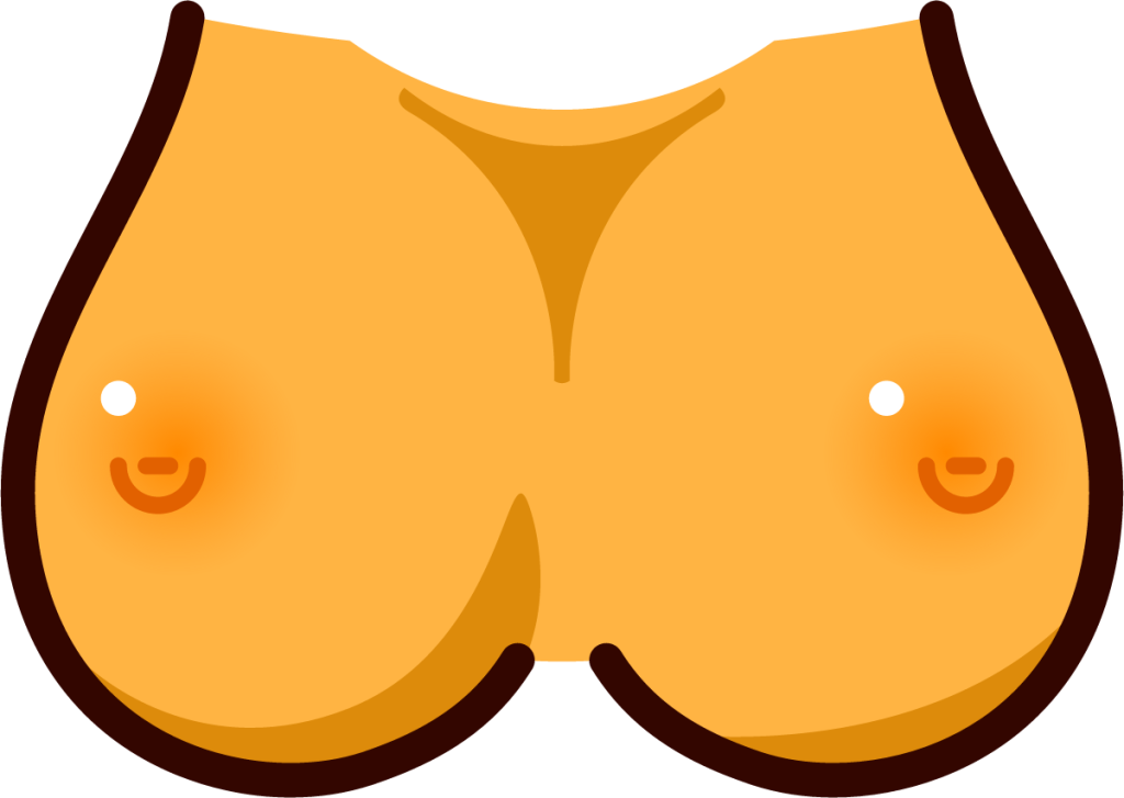 Breasts emoji