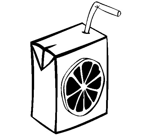 Botella de agua colorear