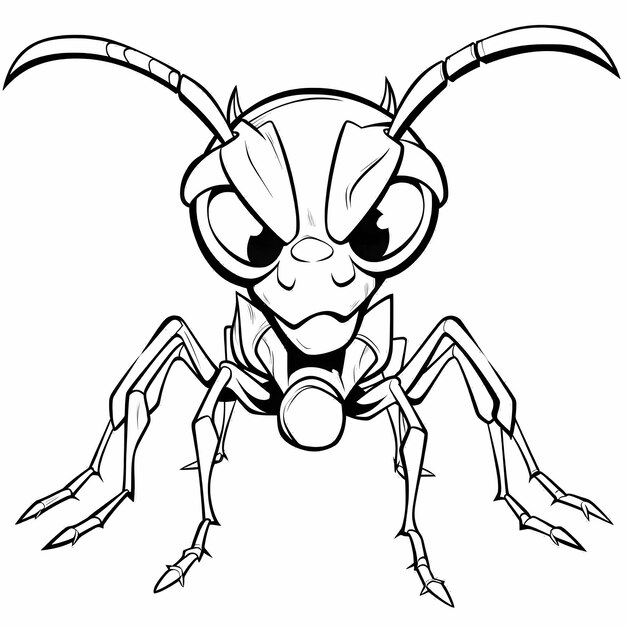 Page cockroach coloring sheet images