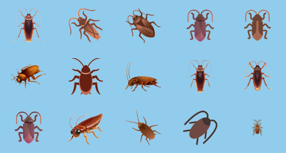 Ðª cockroach emoji