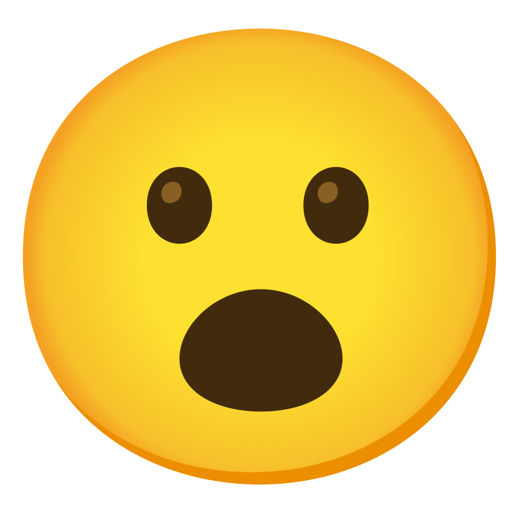 Ð cara con la boca abierta emoji