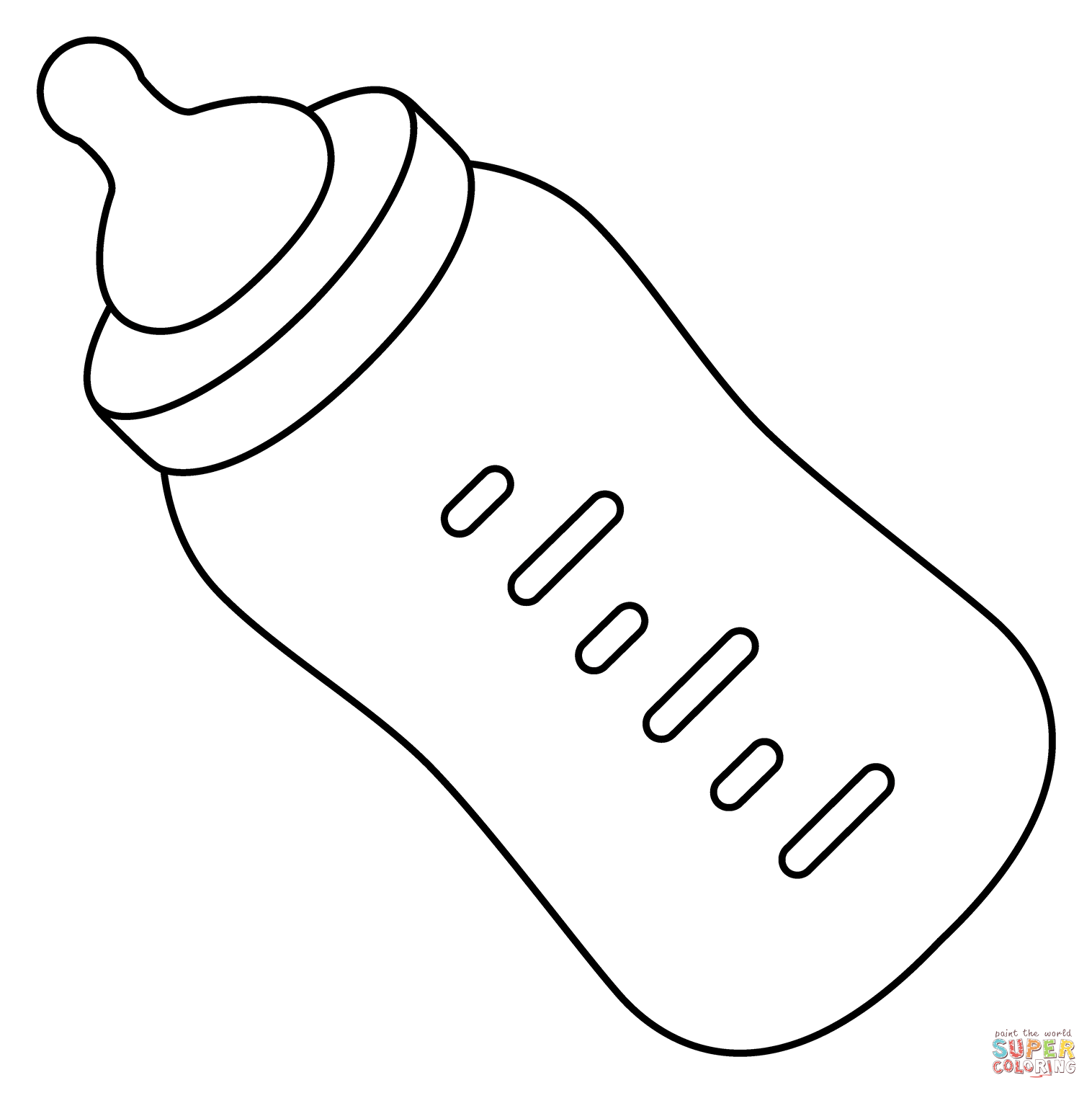 Dibujo de emoji biberãn para colorear dibujos para colorear imprimir gratis