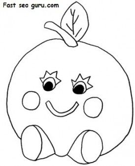 Print out happy face clementine colouring in pages