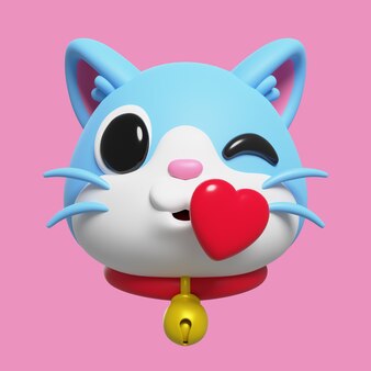 Imãgen de emoji gato