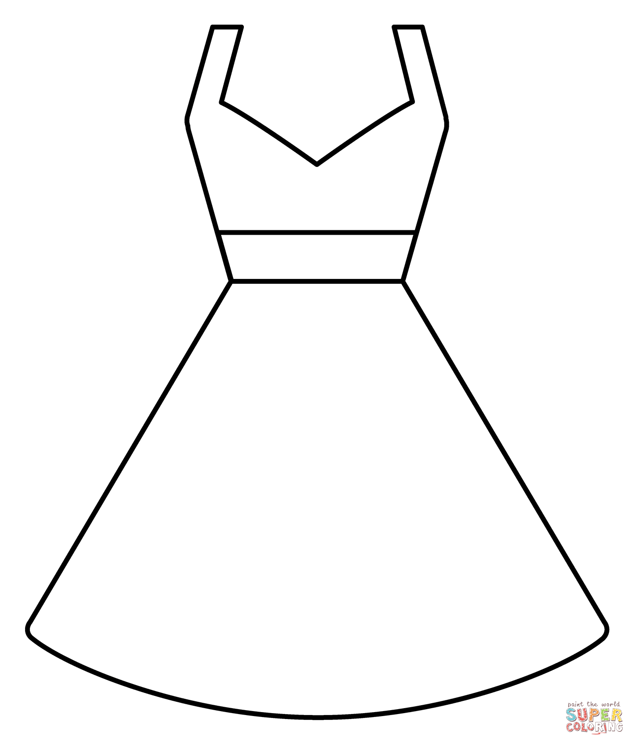 Dress emoji coloring page free printable coloring pages