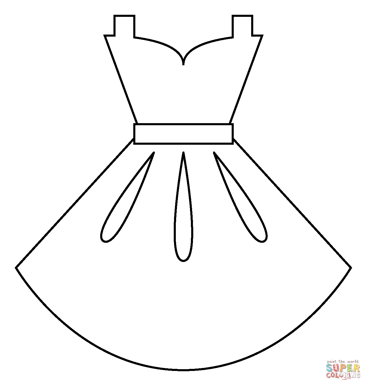 Dress emoji coloring page free printable coloring pages