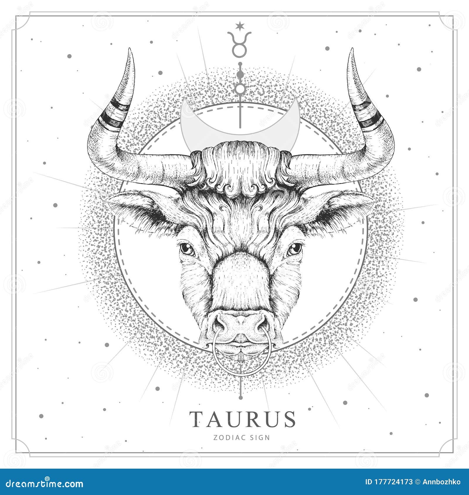Taurus stock illustrations â taurus stock illustrations vectors clipart