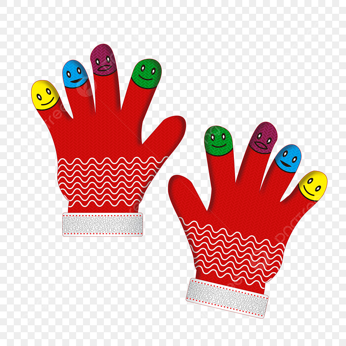Glove finger clipart transparent background christmas gloves colorful style emoticon in finger christmas icons style icons finger icons png image for free download
