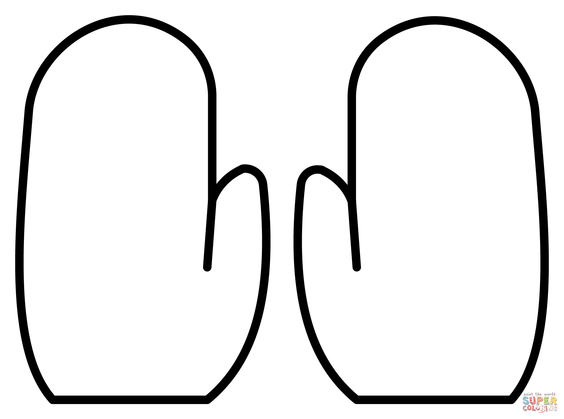 Gloves emoji coloring page free printable coloring pages